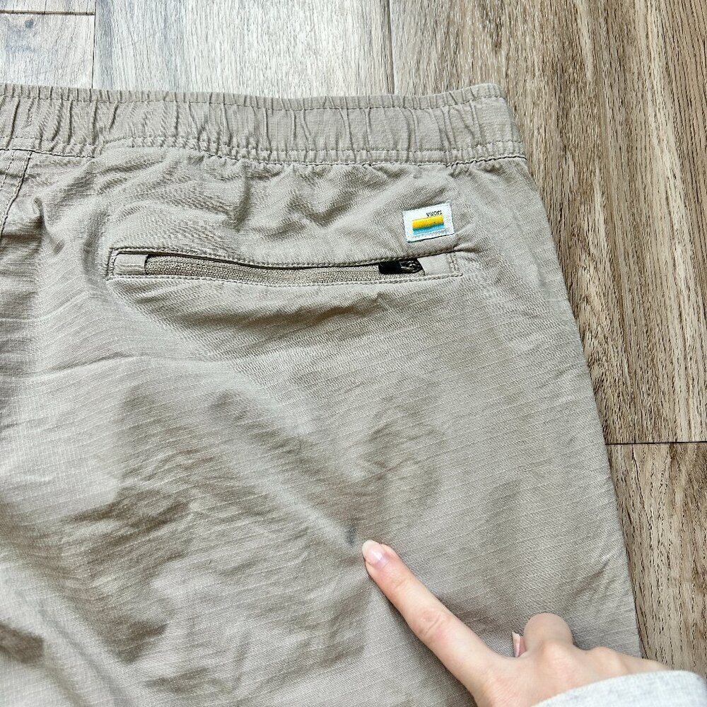 Vuori Men's Ripstop Pants in Sesame Beige 32" Size L/XL - Picture 12 of 12